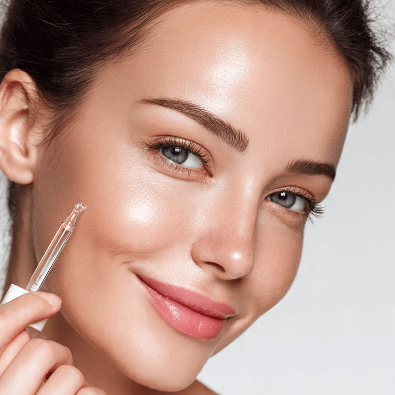 Die besten Seren für strahlende Haut 2026 ✨ beautiful german woman with bright radiant