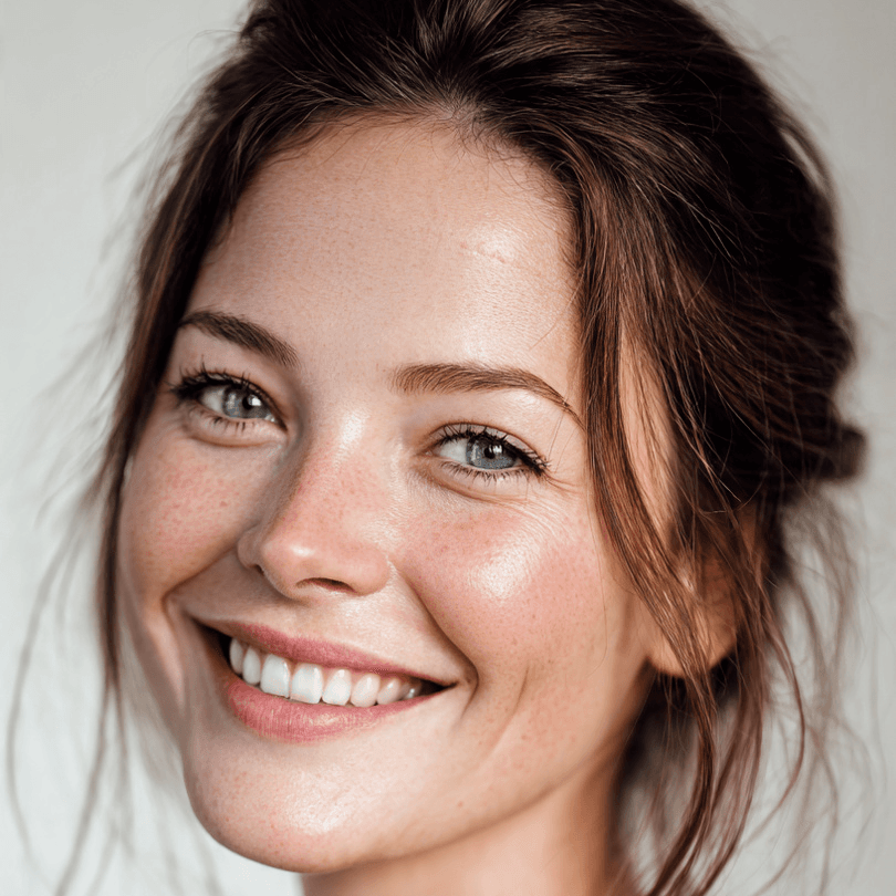 beautiful german woman with perfect normal