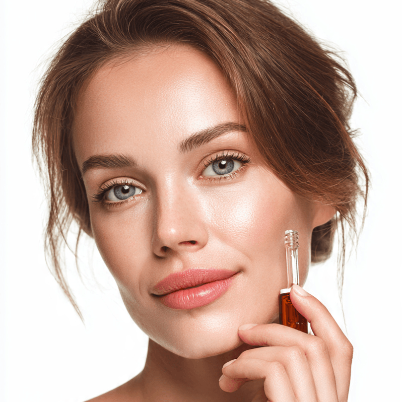 Die besten Seren für strahlende Haut 2026 ✨ beautiful german woman with smooth flawless