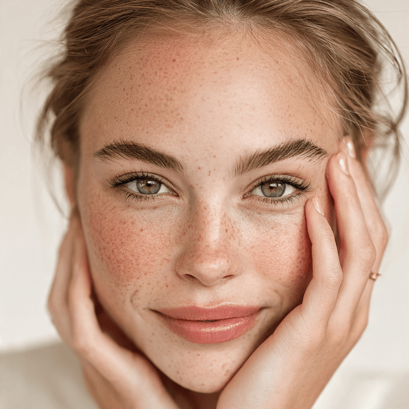Die besten Seren für strahlende Haut 2026 ✨ beautiful german woman with smooth poreless